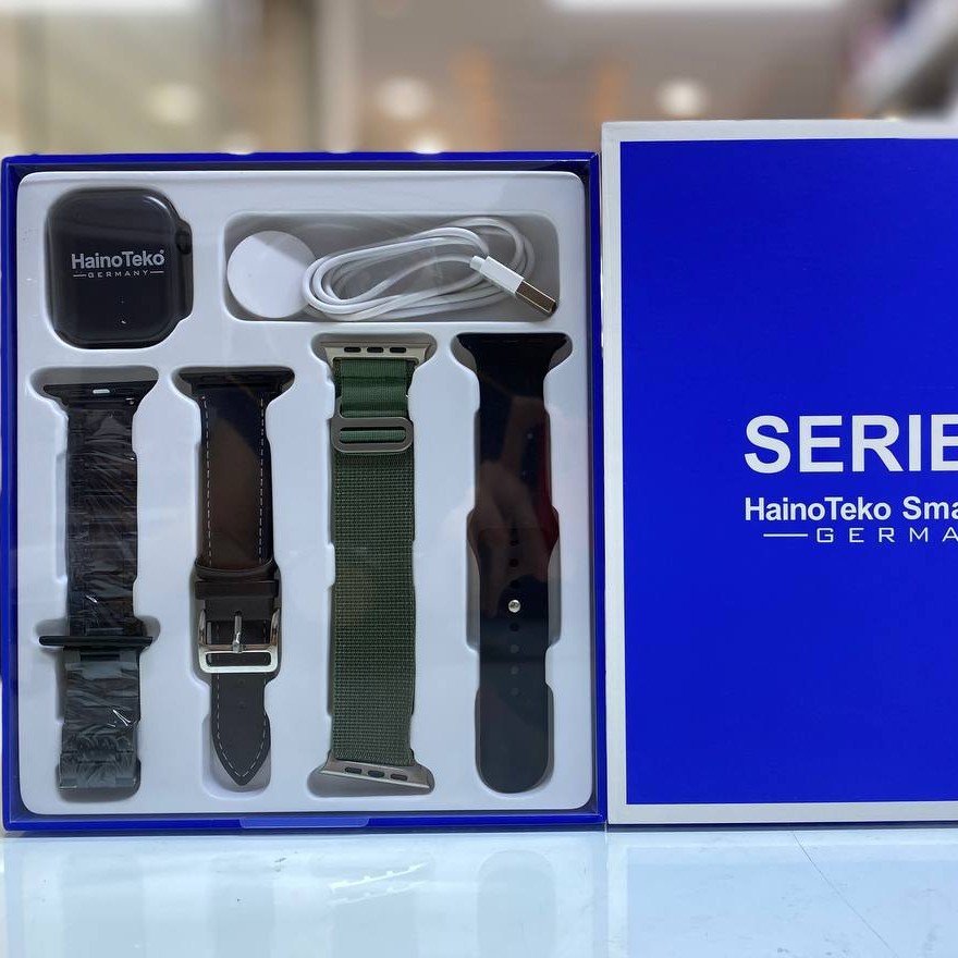 ساعت هوشمند t87max از شرکت هاینوتکو آلمان با 4عدد بند
