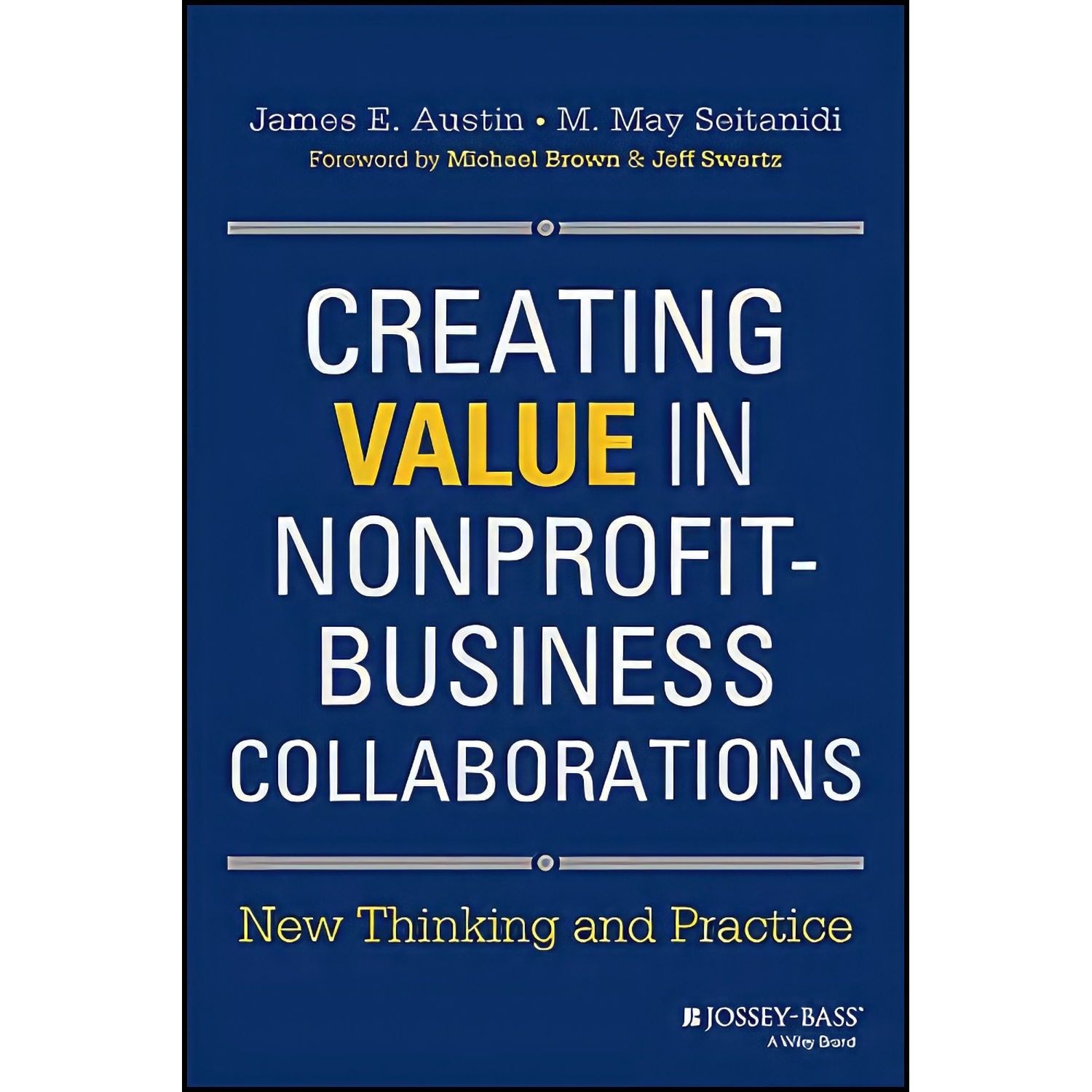 کتاب زبان اصلی Creating Value in NonprofitBusiness Collaborations