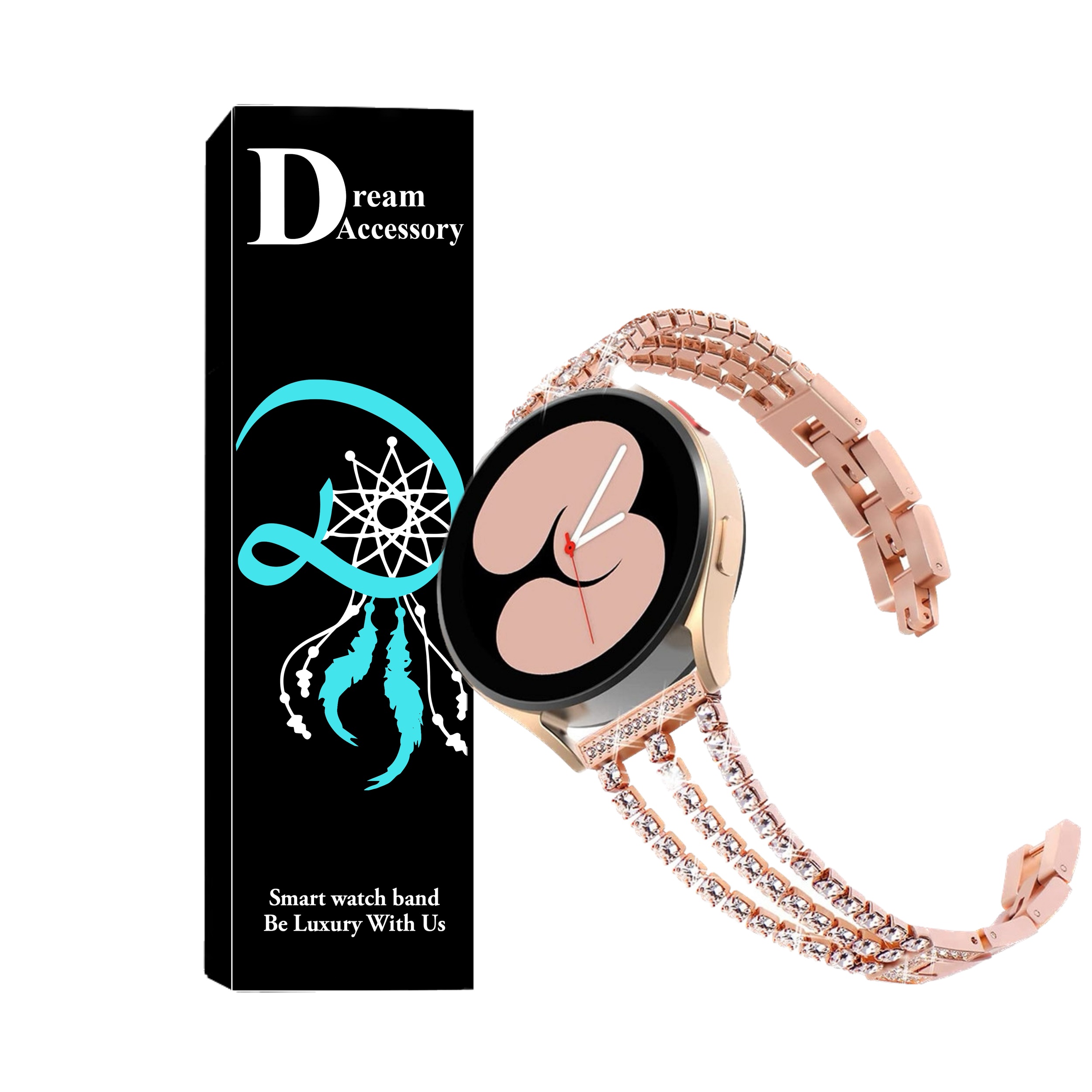 بند دریم مدل Diamond مناسب برای ساعت هوشمند سامسونگ Galaxy Active 1 40mm   