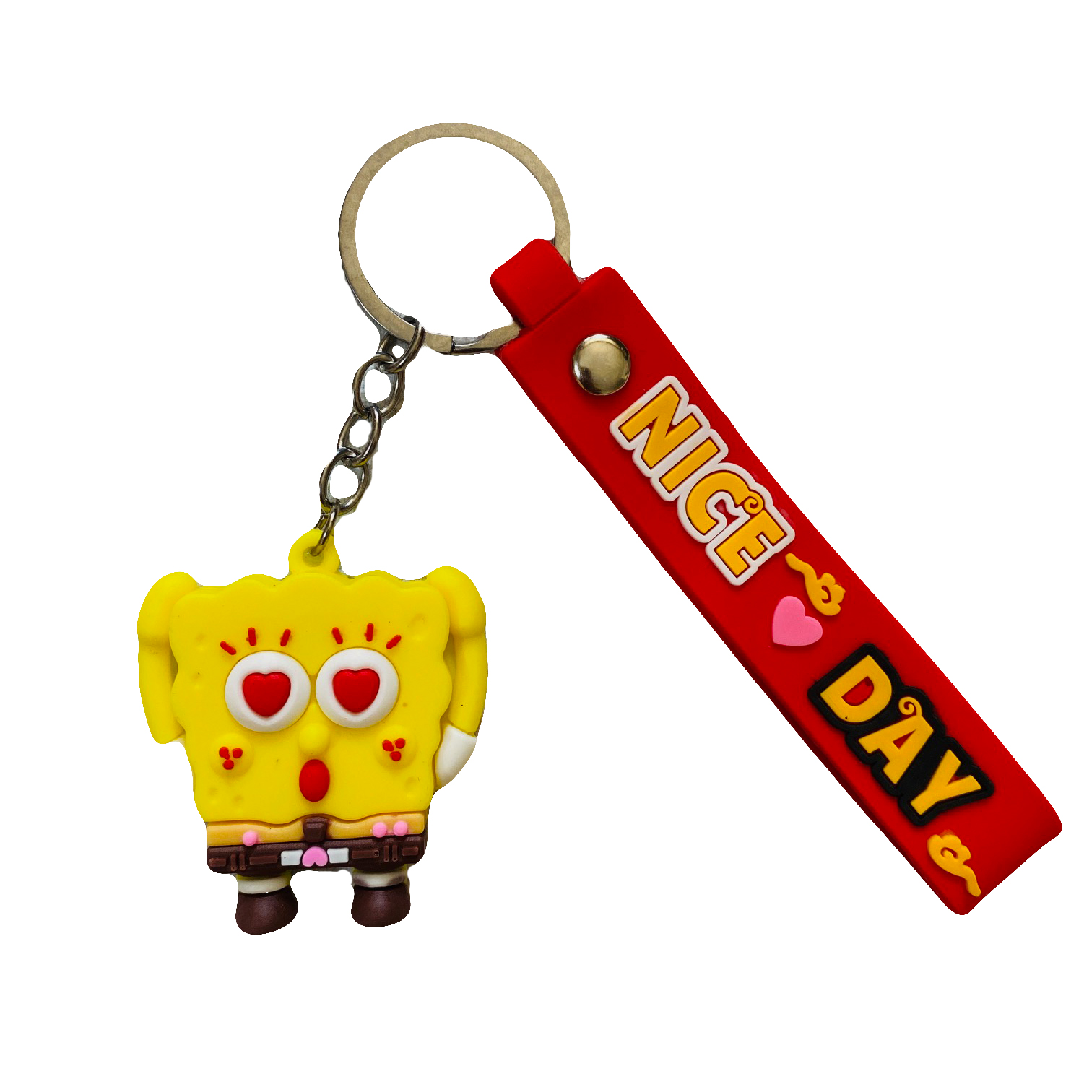 جاکلیدی مدل سیلیکونی طرح باب اسفنجی کد JIMI1101