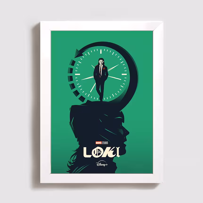 تابلو مدل سریال لوکی مارول marvel loki W336