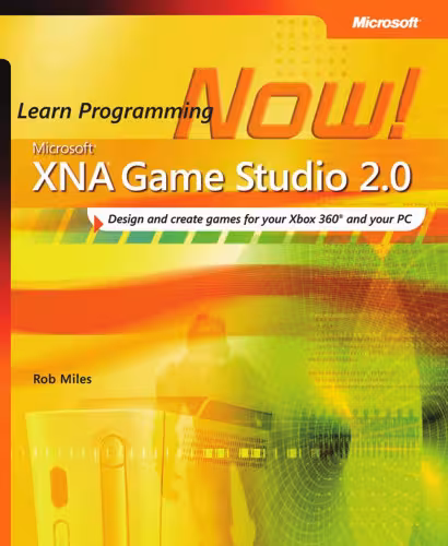 خرید و دانلود نسخه کامل کتاب Microsoft XNA Game Studio 2.0 Learn Programming Now
