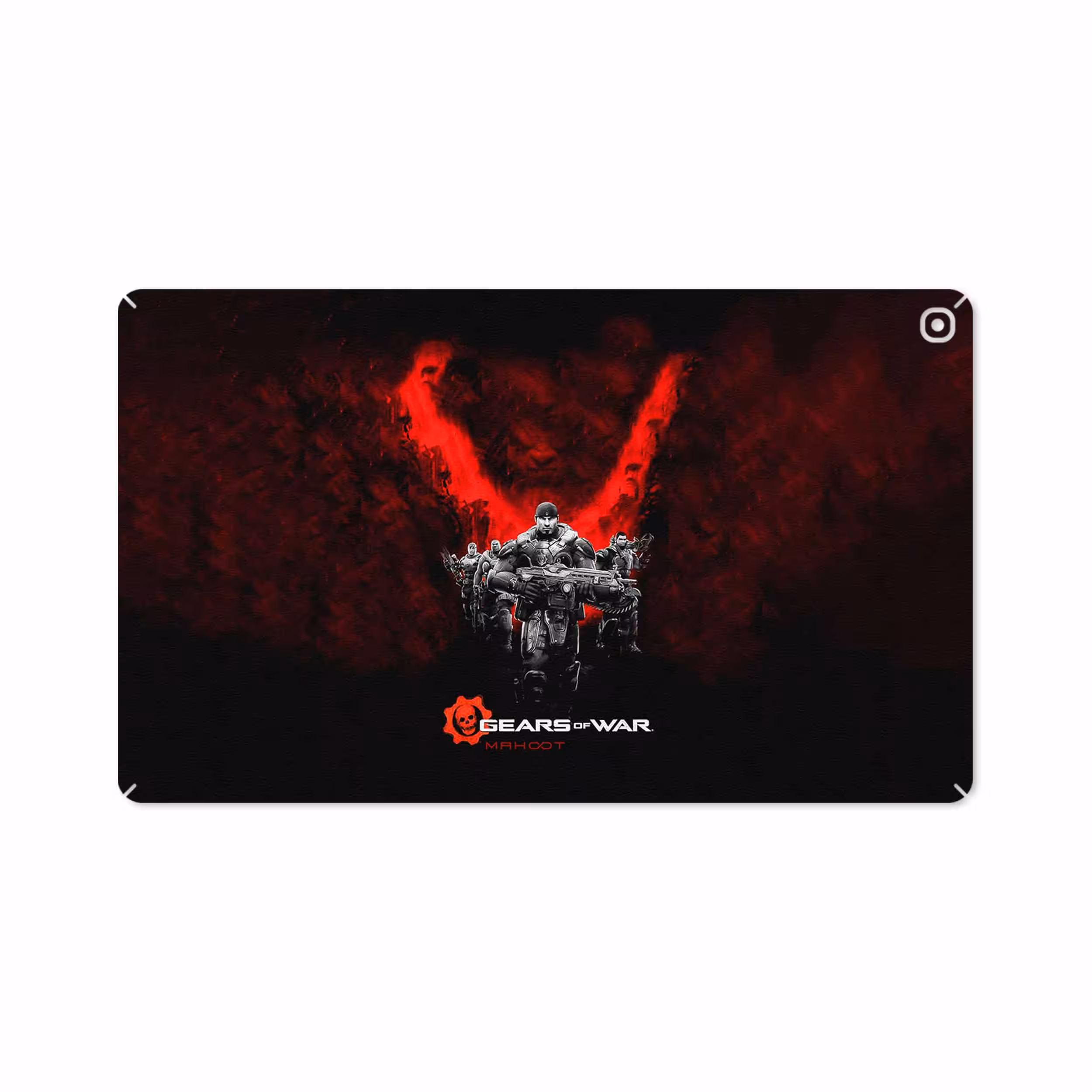 برچسب پوششی ماهوت مدل Gears-Of-War-Game مناسب برای تبلت سامسونگ Galaxy Tab A 10.1 2019 T515