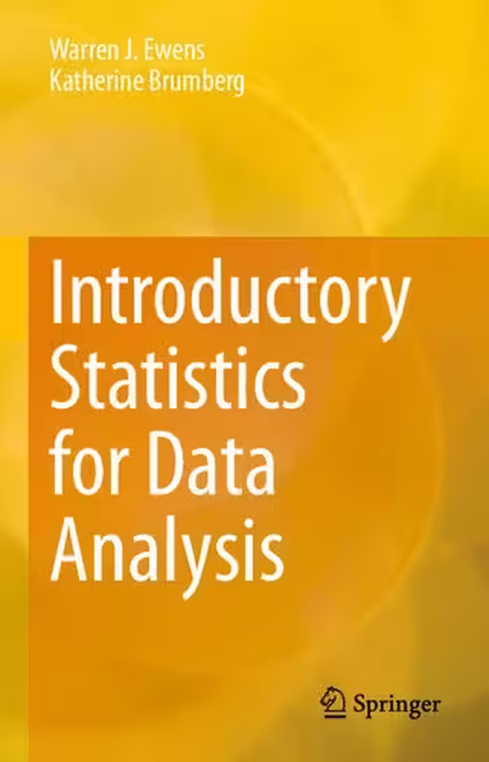 خرید و دانلود نسخه کامل کتاب Introductory Statistics for Data Analysis
