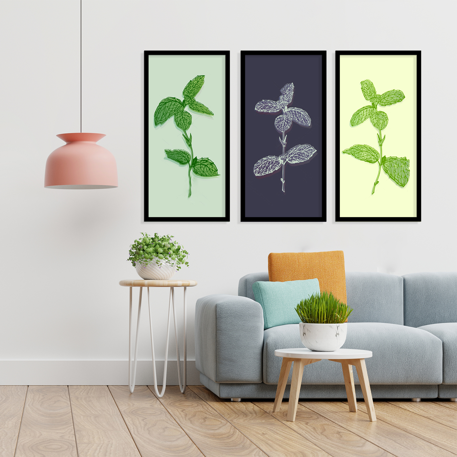 تابلو دکوراتیو مدل NK312 مجموعه 3 عددی