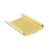 دستگیره مخفی یو U طلایی - یراقینو فروش یراق آلات کابینت و درب