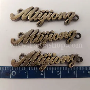 مارک فلزی زرد قلم