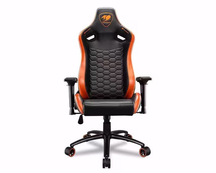خرید صندلی گیمینگ کوگار Gaming Chair Cougar OUTRIDER S Orange با بهترین قیمت