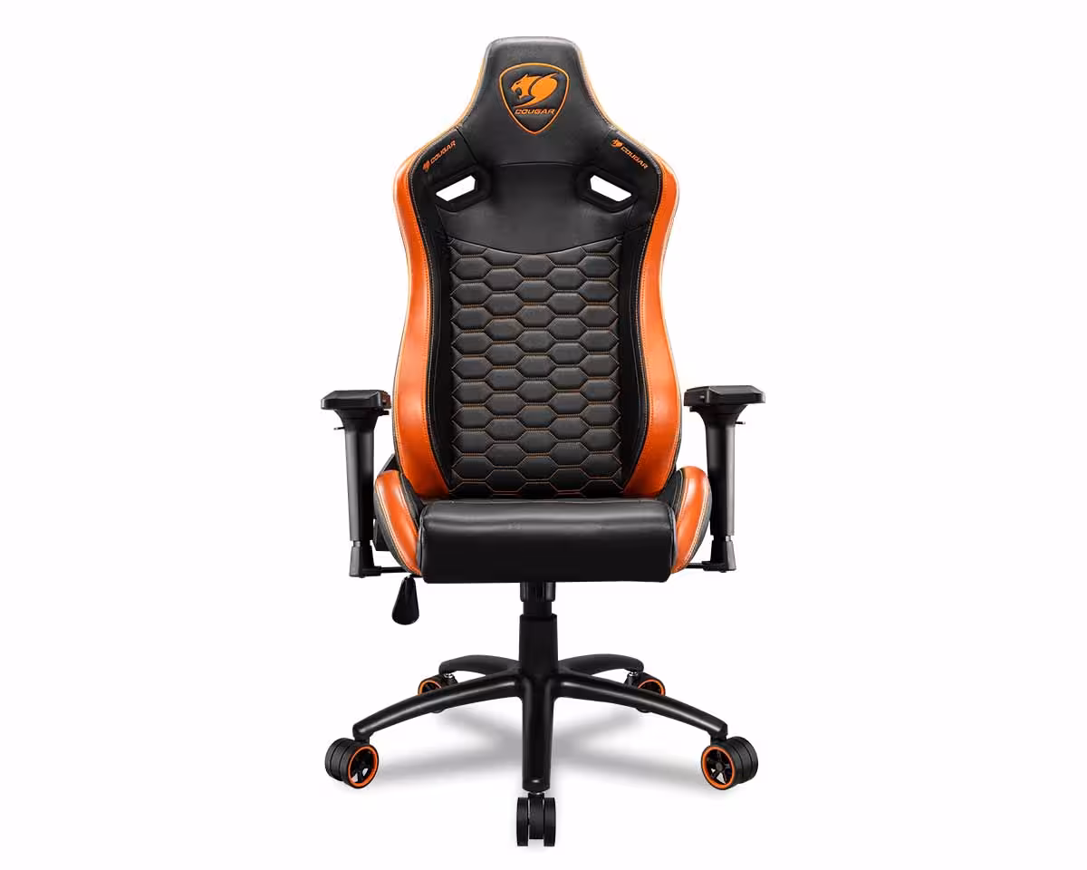 خرید صندلی گیمینگ کوگار Gaming Chair Cougar OUTRIDER S Orange با بهترین قیمت