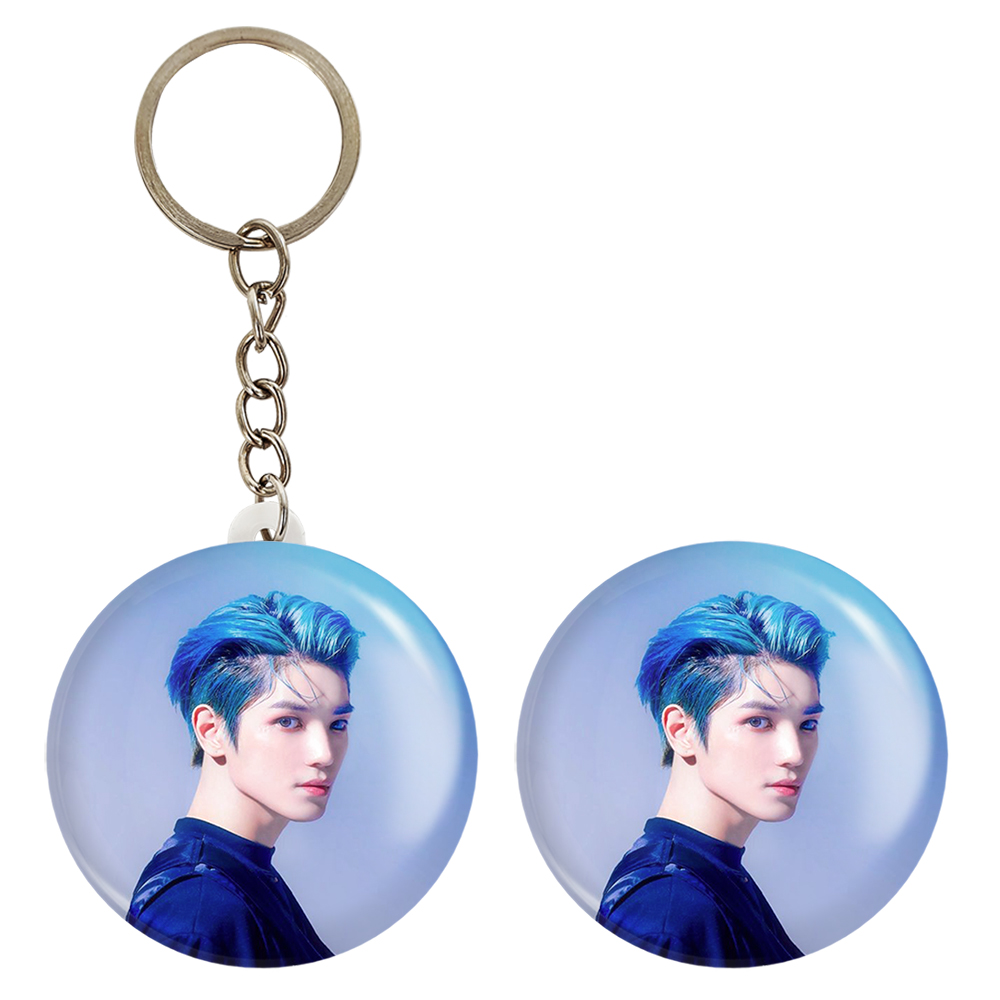 پیکسل خندالو مدل ته یونگ گروه NCT کد 12226 به همراه جاکلیدی