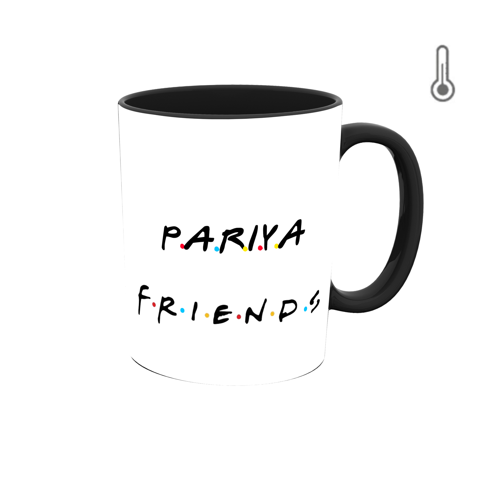 طرح اسم پریا مدل فرندز Friends 