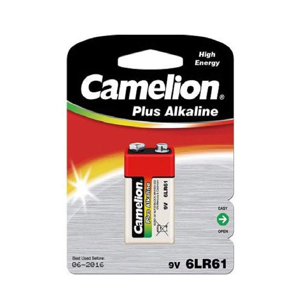 باتری Plus Alkaline کتابی کملیون 6LR61