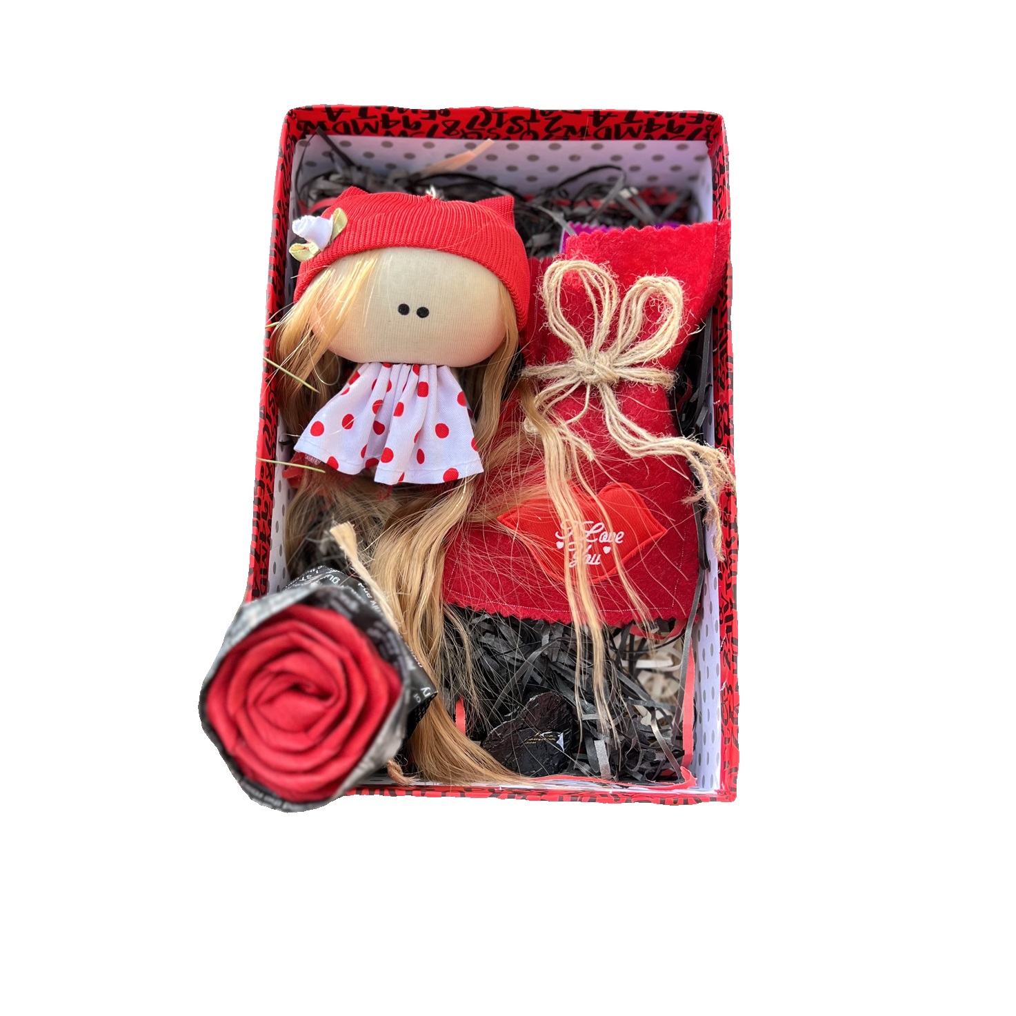 ست هدیه عروسک مدل عشق کد 004
