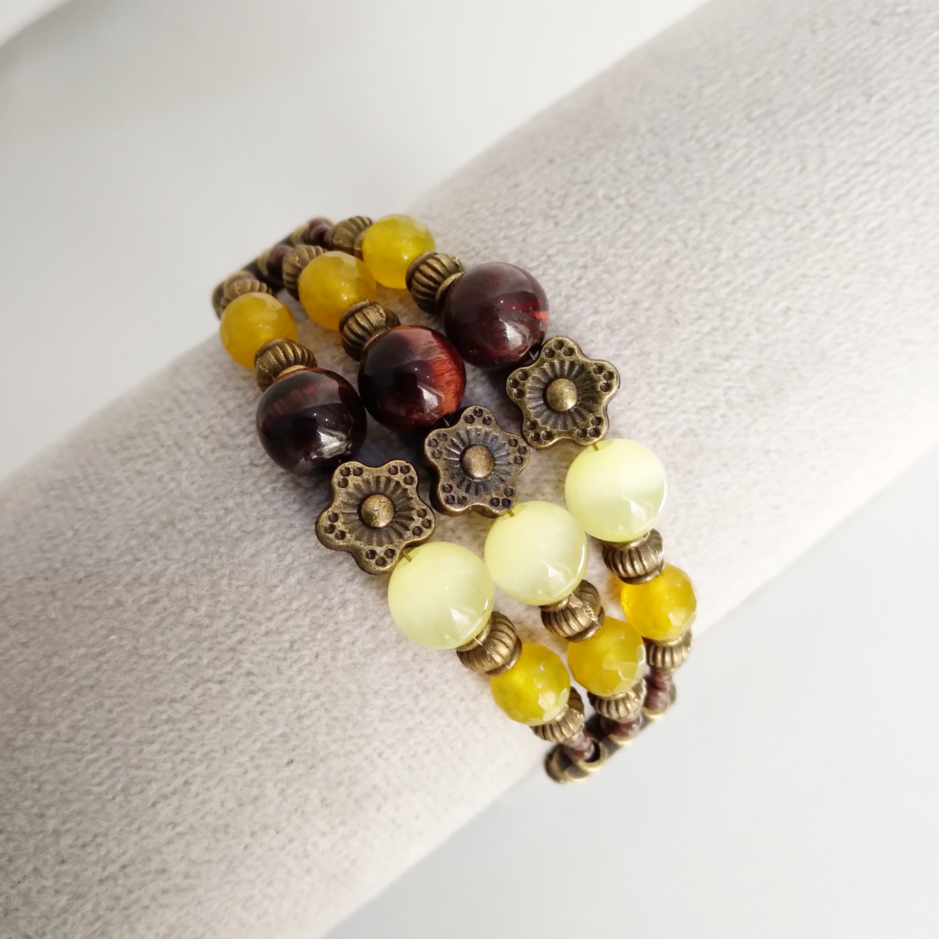 دستبند سه ردیفه