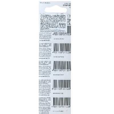 باتری A27 جی پی مدل HIGH VOLTAGE بسته 5 عددی