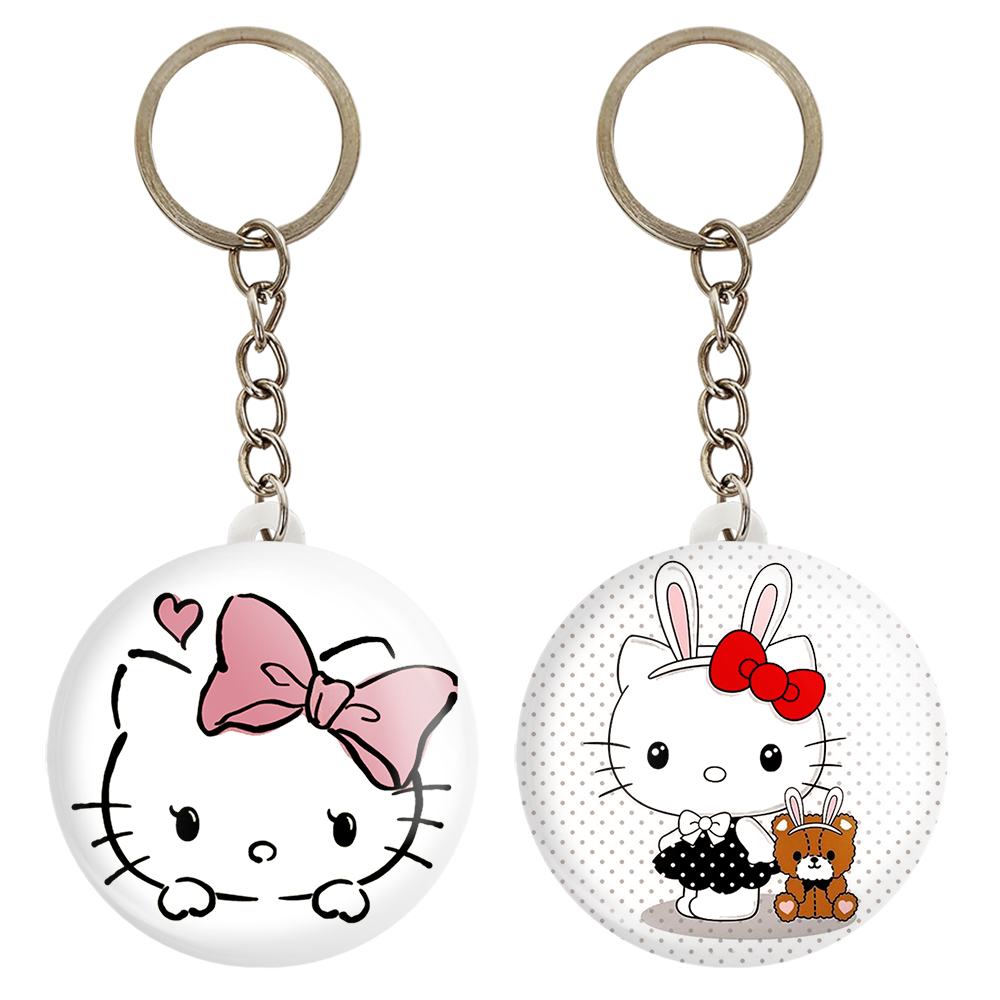 جاکلیدی خندالو مدل هلو کیتی کد 24872485 مجموعه 2 عددی