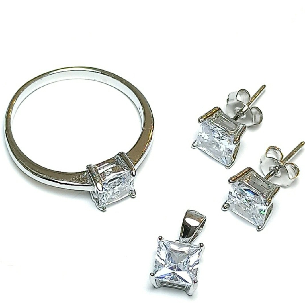  نیم ست نقره با روکش رادیوم 13