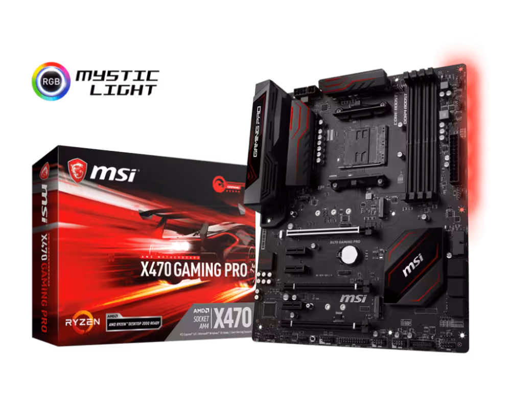مادربورد ام اس آی X470 GAMING PRO