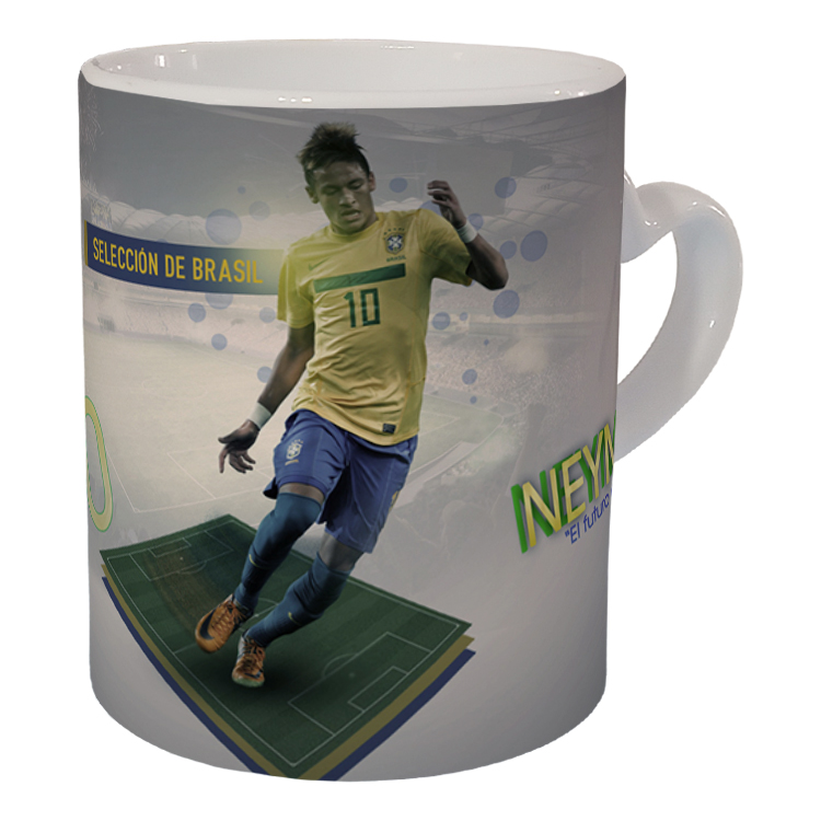 ماگ مدل دسته قلبی طرح نیمار کد 73