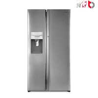 یخچال فریزر ساید بای ساید سری گالری مدل SN8-3032SS سیلور گارانتی انتخاب سرویس