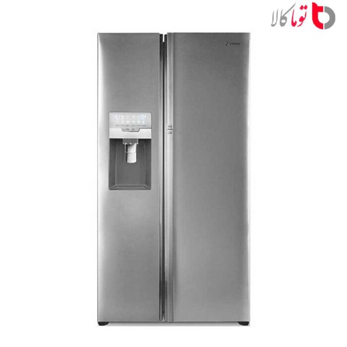 یخچال فریزر ساید بای ساید سری گالری مدل SN8-3032SS سیلور گارانتی انتخاب سرویس