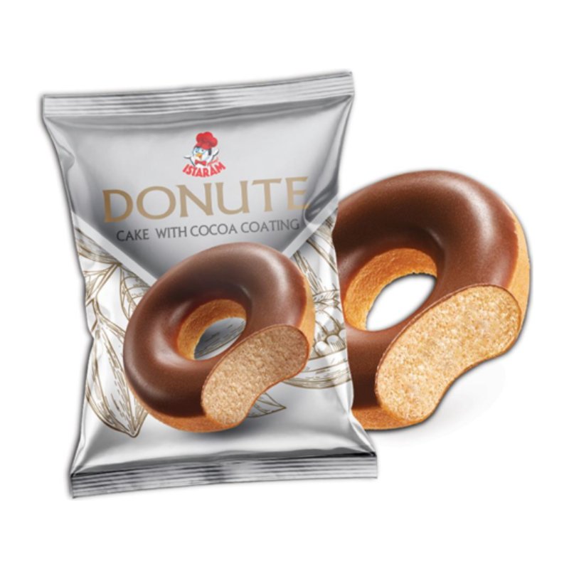 دونات روکش کاکائویی 50g ایسترم