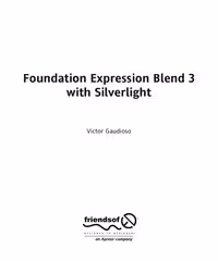خرید و دانلود نسخه کامل کتاب Foundation Expression Blend 3 with Silverlight (Foundations)
