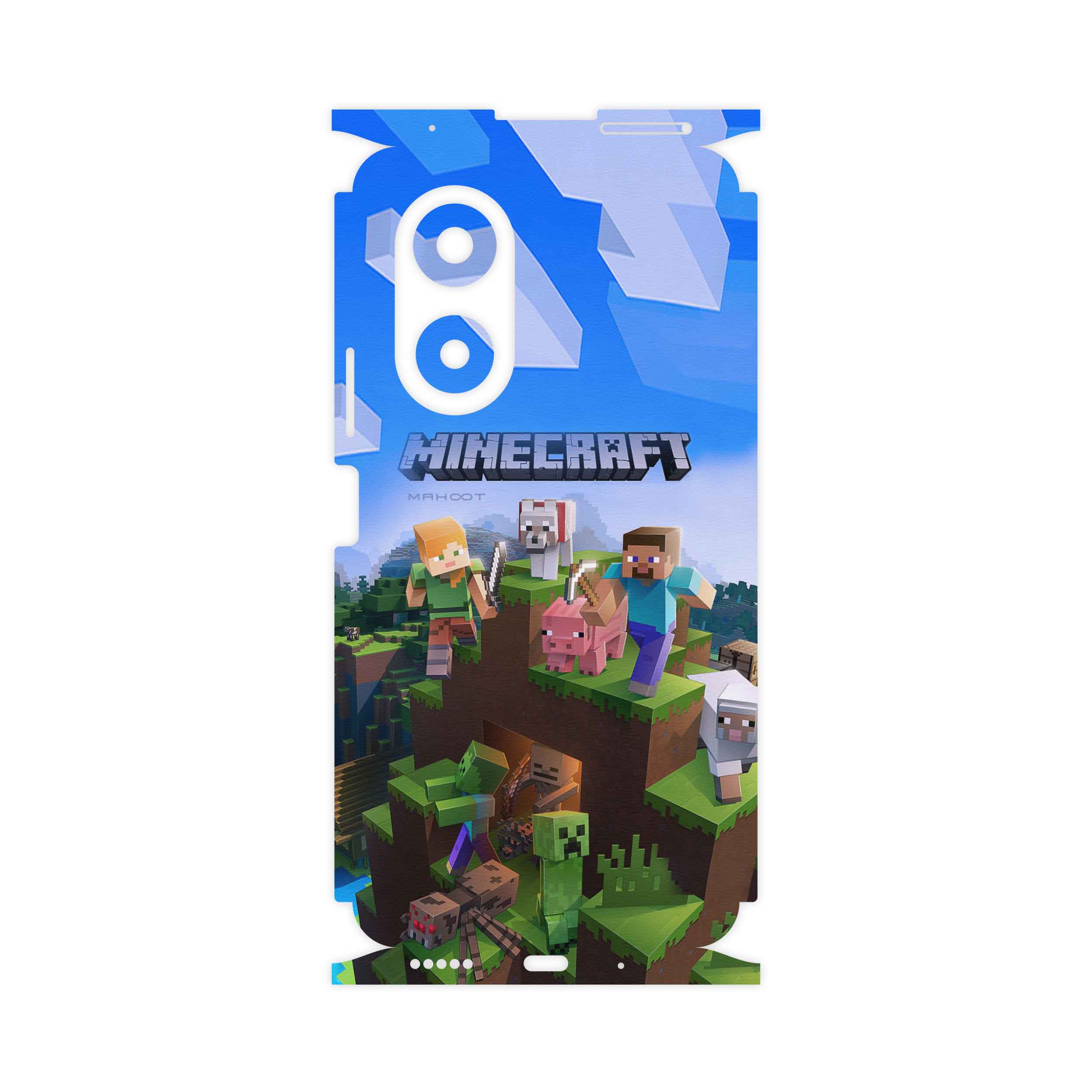 برچسب پوششی ماهوت مدل Minecraft-Game-FullSkin مناسب برای گوشی موبایل هوآوی Nova 9 SE