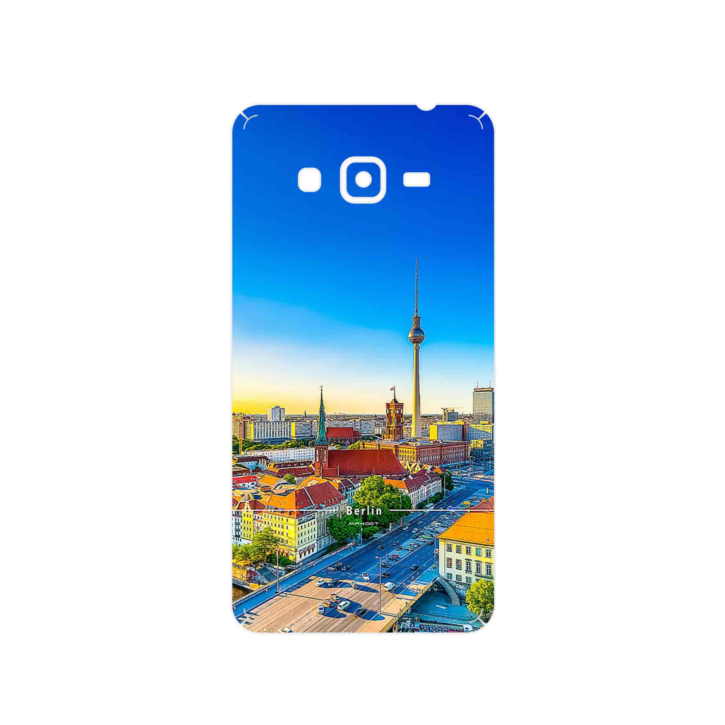برچسب پوششی ماهوت مدل City of Berlin مناسب برای گوشی موبایل سامسونگ Galaxy Grand Prime