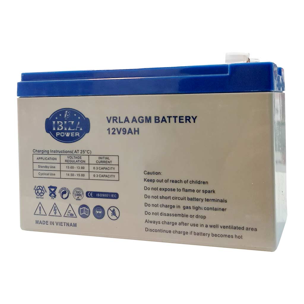 باتری دزدگیر اماکن 9 آمپر IBIZA