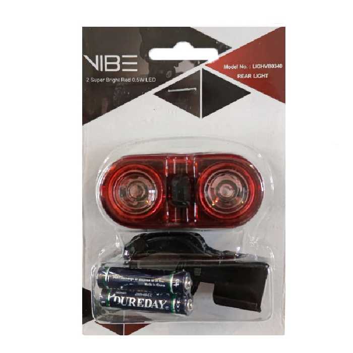 چراغ عقب دوچرخه وایب مدل 0340