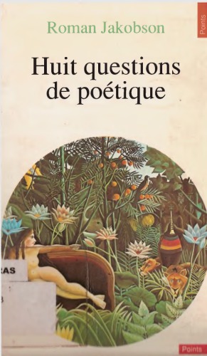 خرید و دانلود نسخه کامل کتاب Huit Questions de Poetique
