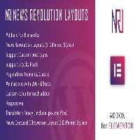 دانلود افزونه News Revolution Layouts برای المنتور