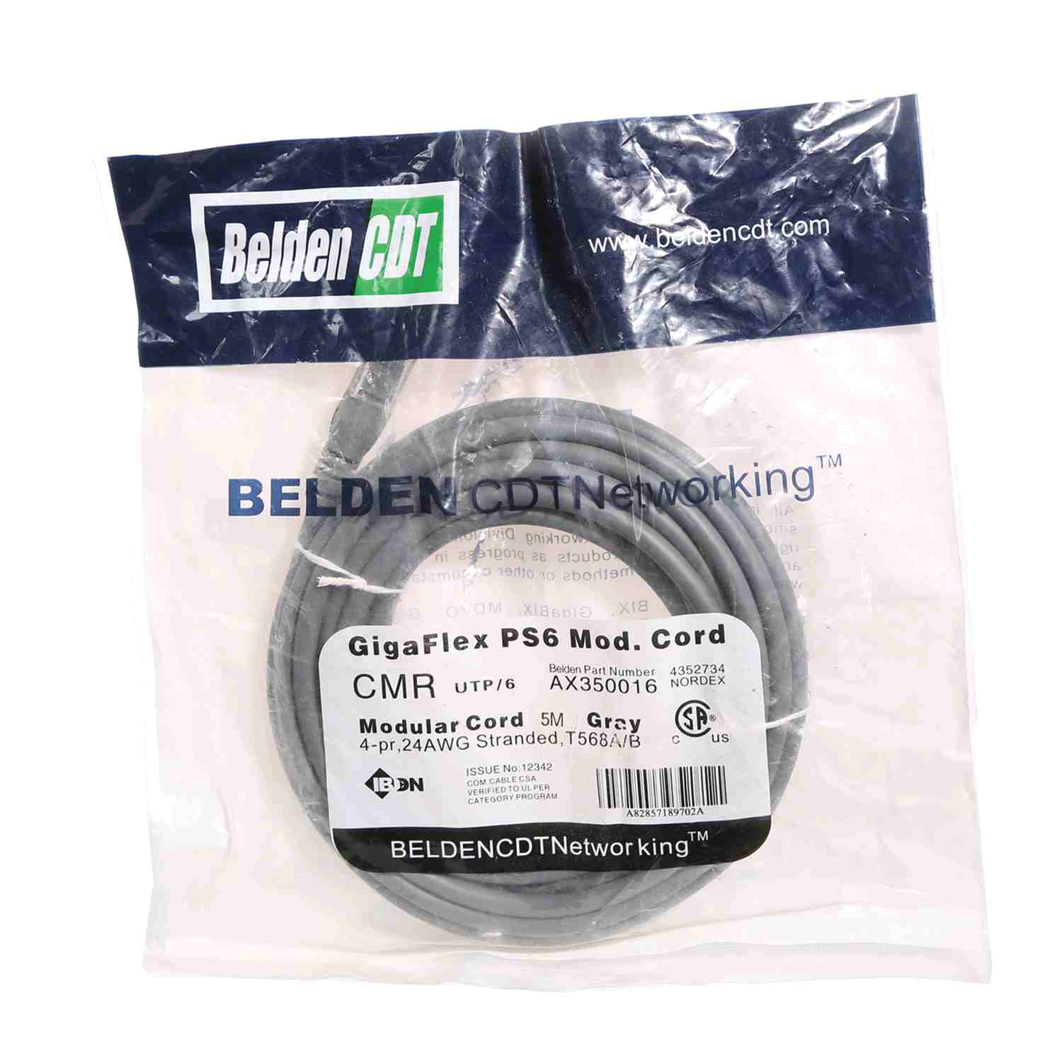 کابل شبکه CAT6 1M BELDEN - یاسین کامپیوتر