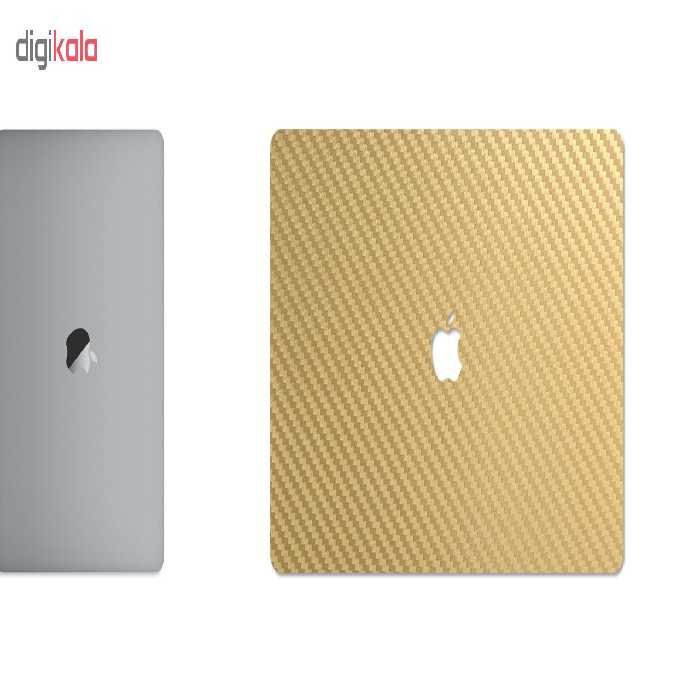 برچسب پوششی ماهوت مدل Gold Carbon مناسب برای لپ تاپ اپل Macbook Pro 2016 15inch Retina
