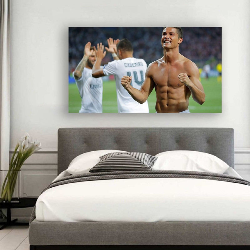 تابلو شاسی طرح رونالدو کد 7650 | دنیای قاب