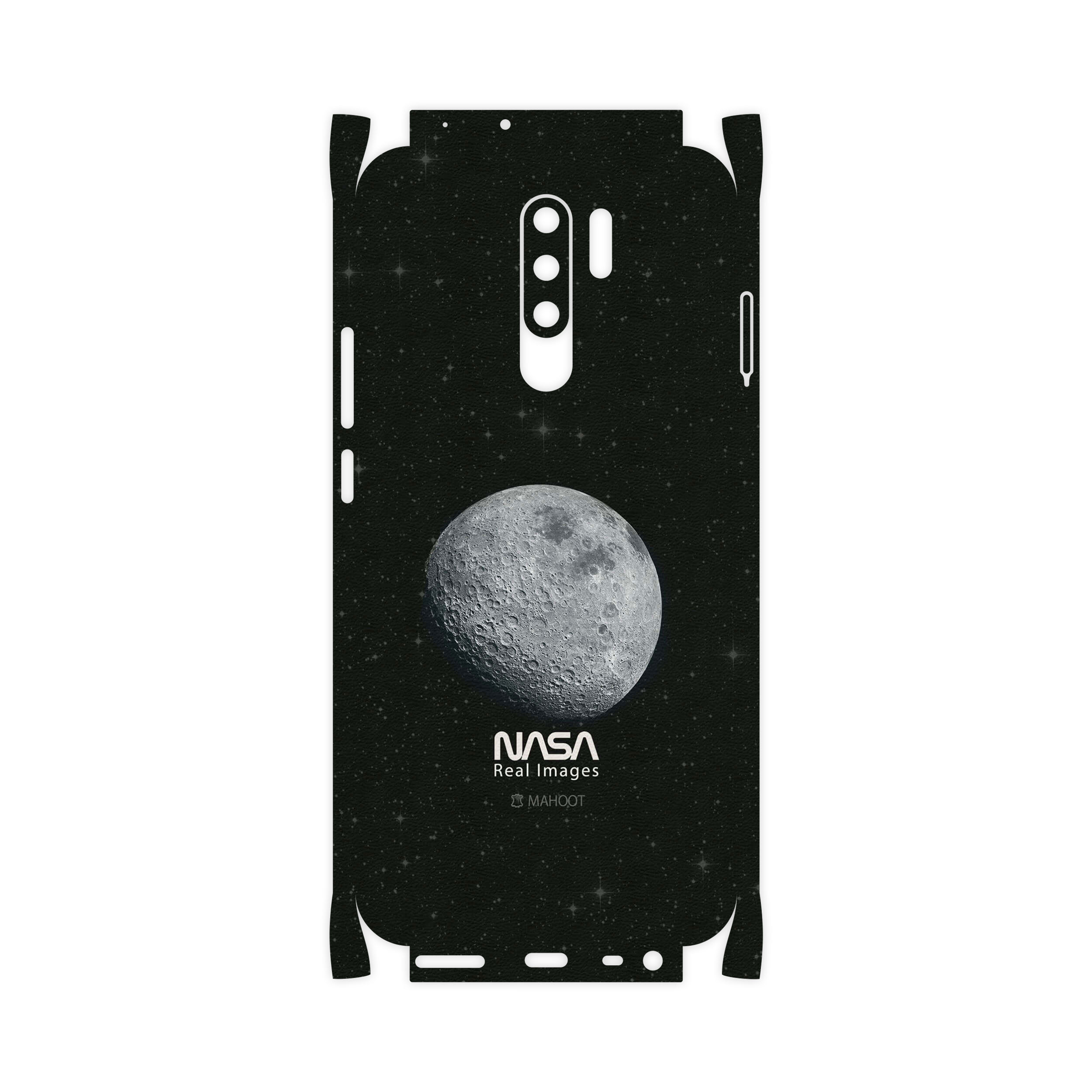 برچسب پوششی ماهوت مدل Moon-By-NASA-FullSkin مناسب برای گوشی موبایل شیائومی Redmi 9