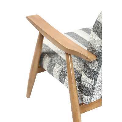 مبل تک نفره مدل مینیمال چوبی