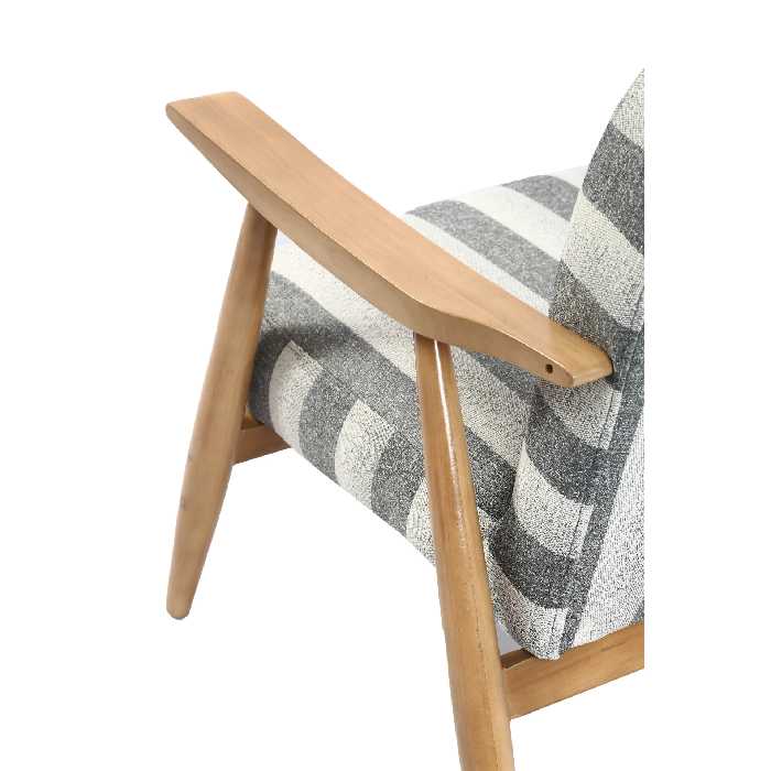 مبل تک نفره مدل مینیمال چوبی