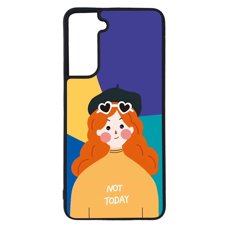 کاور طرح دختر کد G-104 مناسب برای گوشی موبایل سامسونگ Galaxy S21 | دیجی قاب دونی