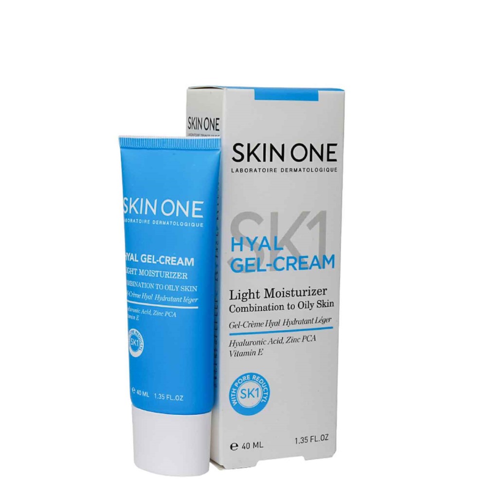 ژل کرم مرطوب کننده پوست مختلط و چرب اسکین وان - SKIN ONE