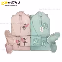 سرویس حوله عروس و داماد 10تکه گلدوزی سه بعدی برند MARIBOR