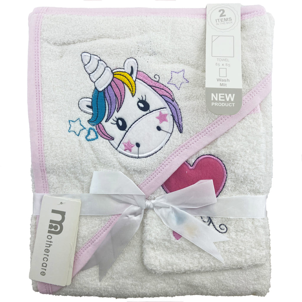 حوله چهارگوش اسب تکشاخ و قلب Mothercare