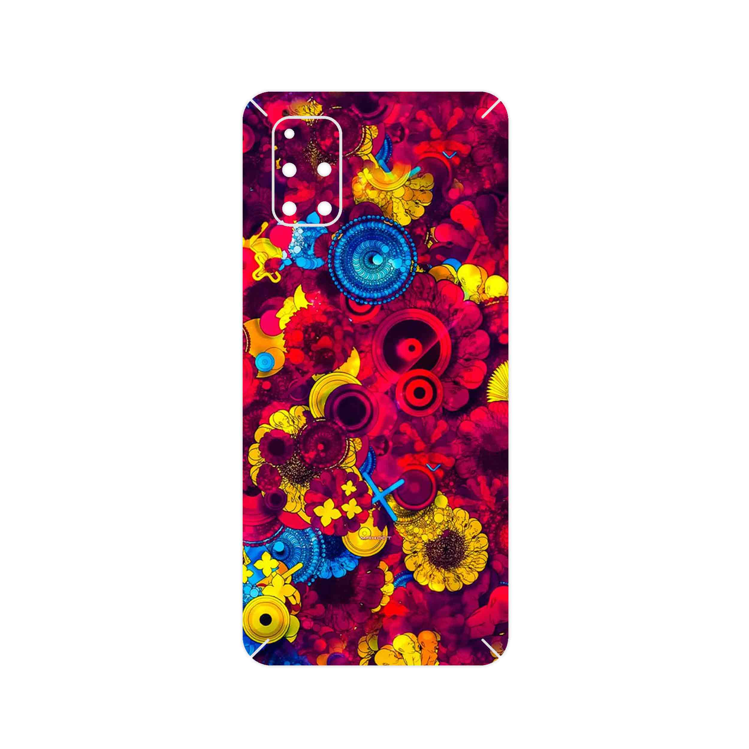 برچسب پوششی ماهوت مدل Vector Flower Garden Digital Art مناسب برای گوشی موبایل سامسونگ Galaxy M51