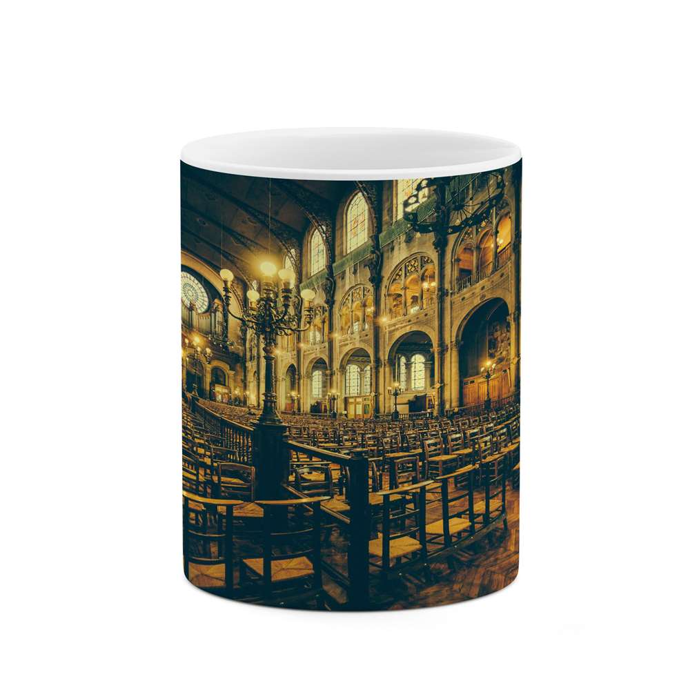 ماگ کاکتی طرح قصر مدل mgs15645