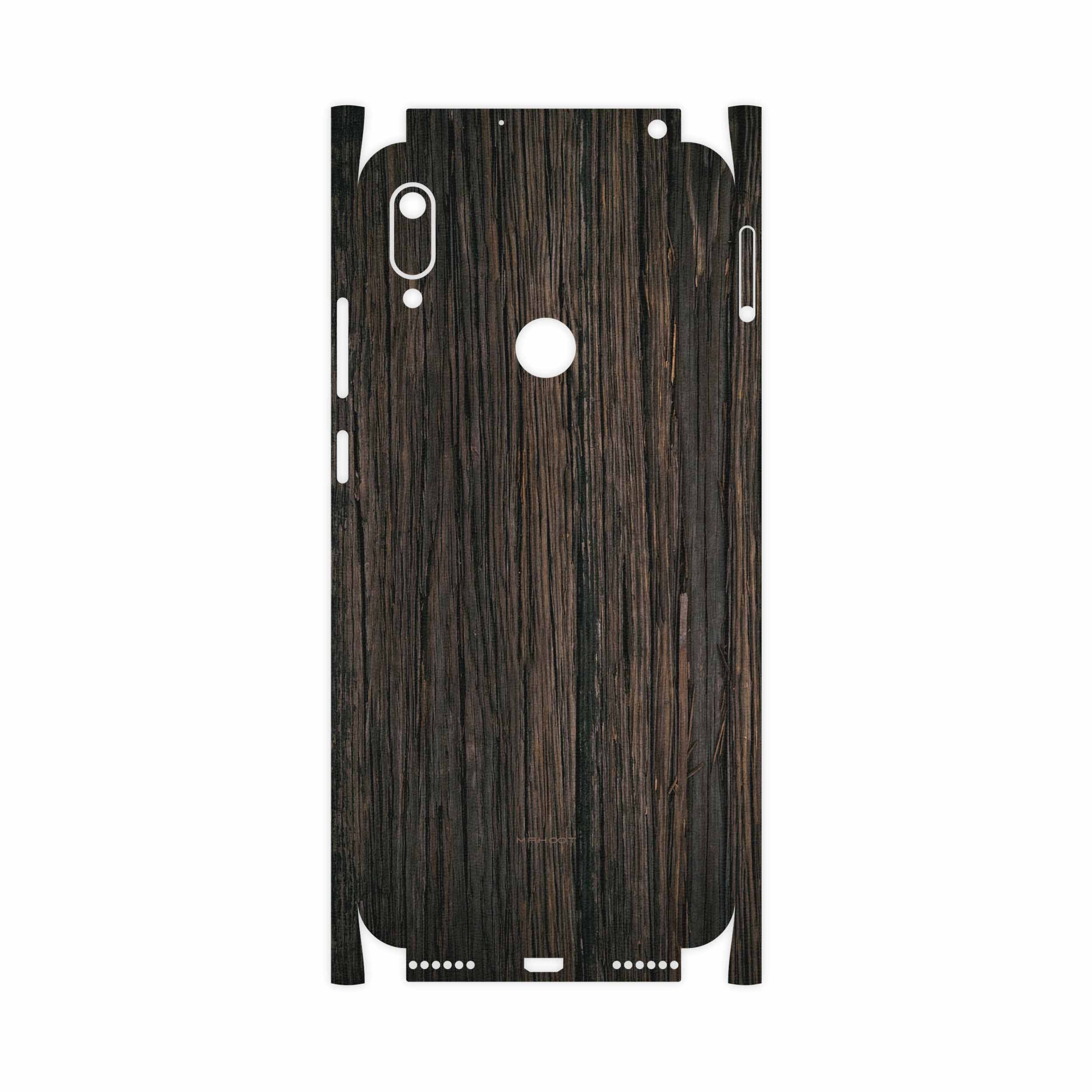 برچسب پوششی ماهوت مدل Burned Wood-FullSkin مناسب برای گوشی موبایل هوآوی Y6 Prime 2019