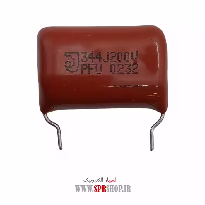 خازن پلی استر 340NF 200V