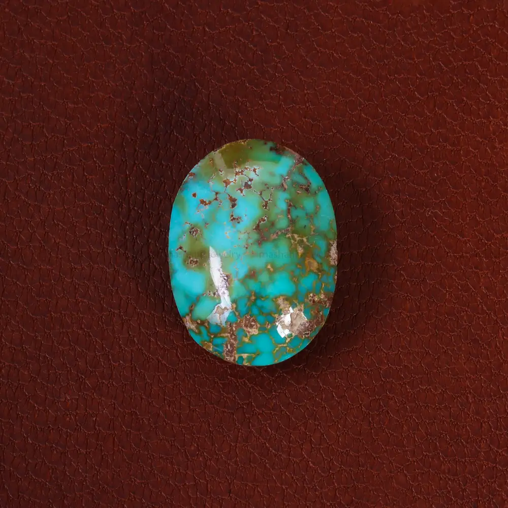 نگین فیروزه شجری کد 28129 - جواهری مشاهیر