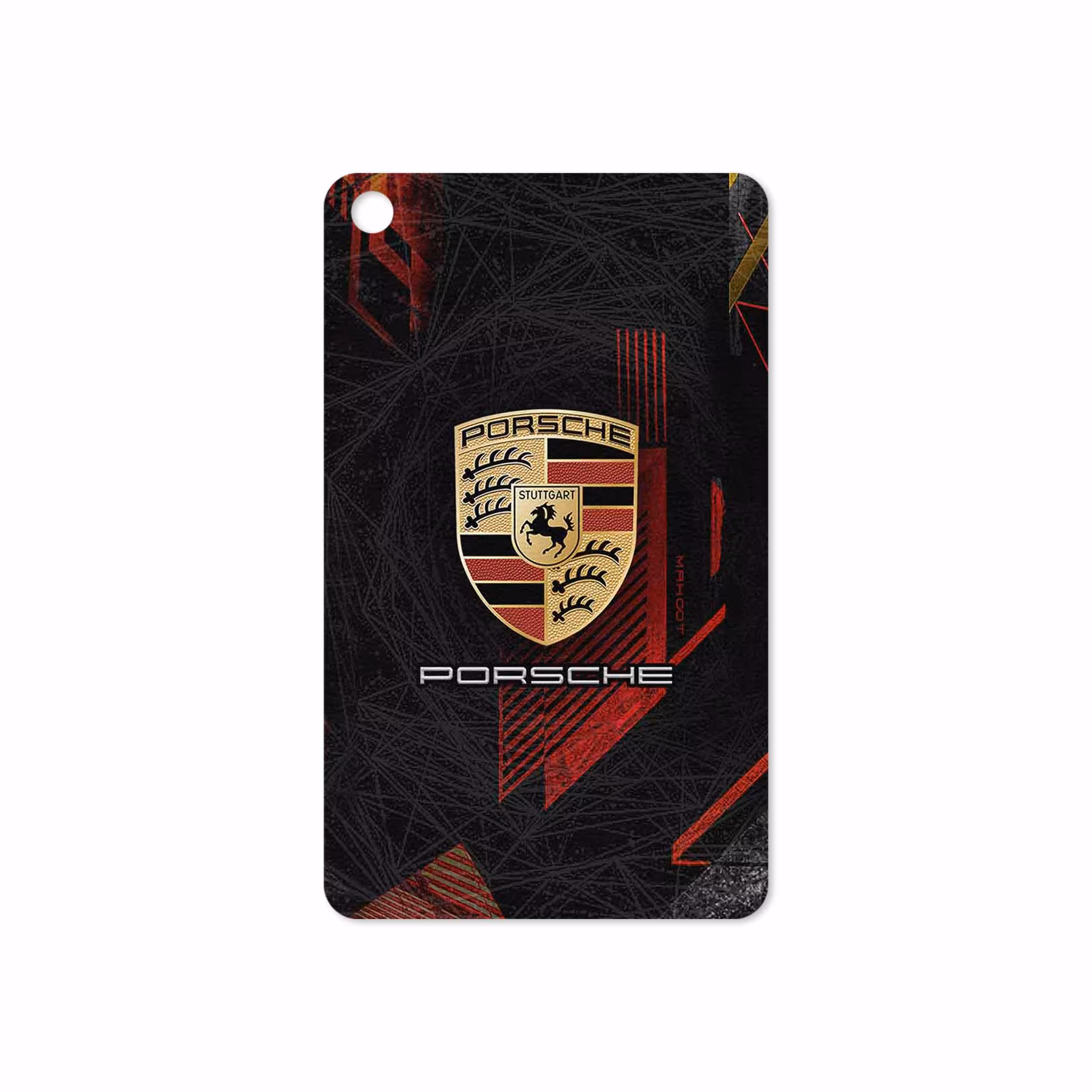 برچسب پوششی ماهوت مدل Porsche-Logo مناسب برای تبلت شیائومی Mi Pad 4 2018