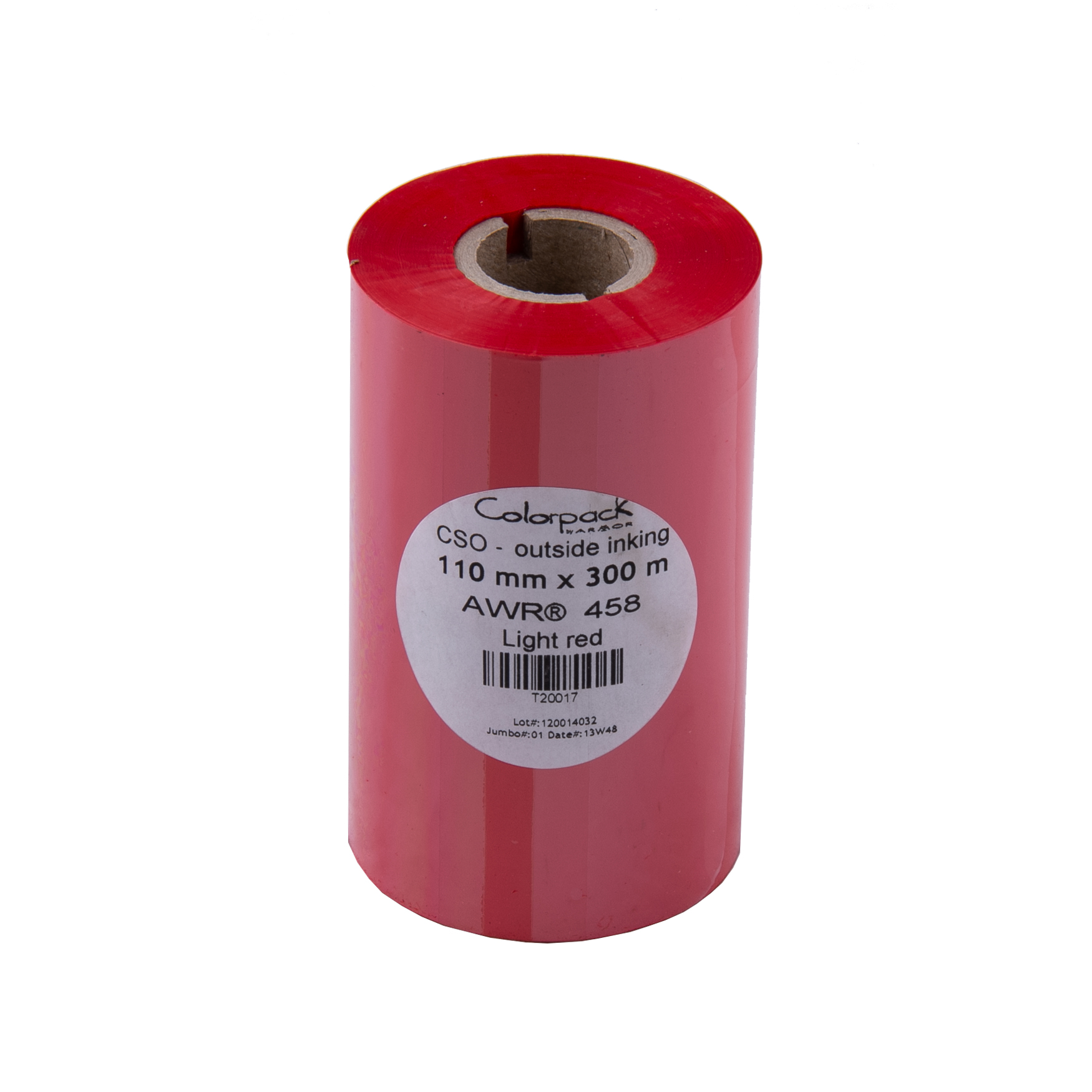 ریبون پرینتر لیبل زن مدل Wax 110mm x 300m